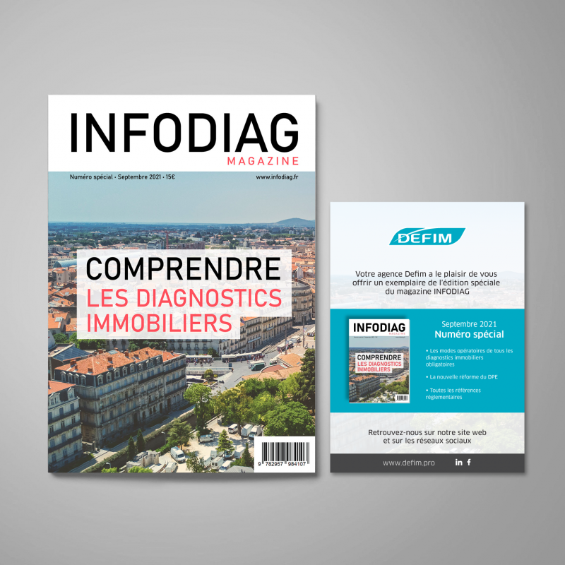 10 Magazines Infodiag Numéro Spécial & 10 Flyers DEFIM