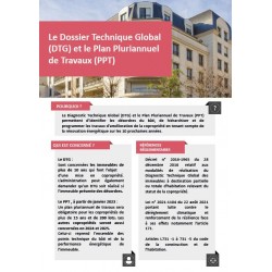 Lot de 20 Fiches Métier - DTG