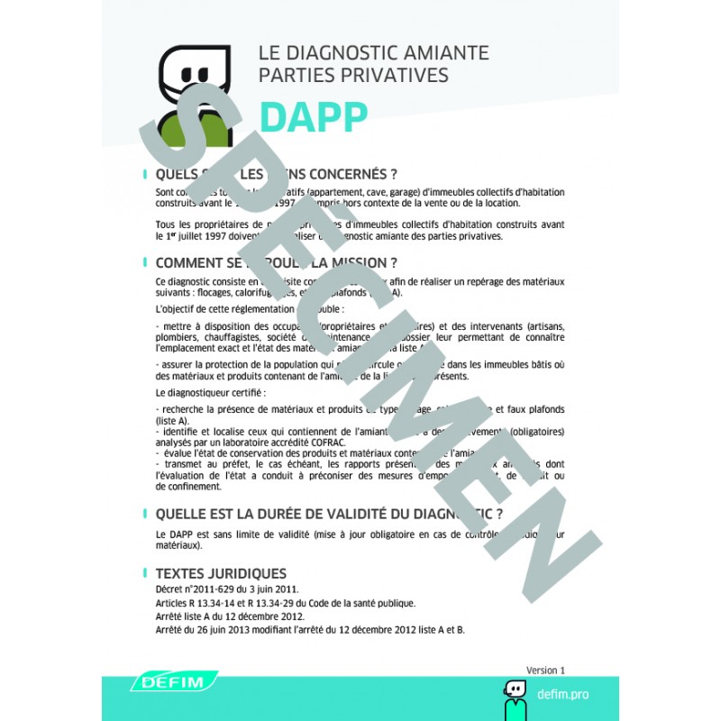 Fiches DAPP