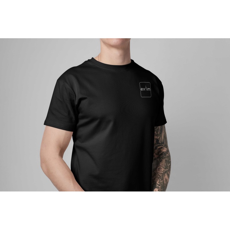 T-SHIRT  NOIR EXIM